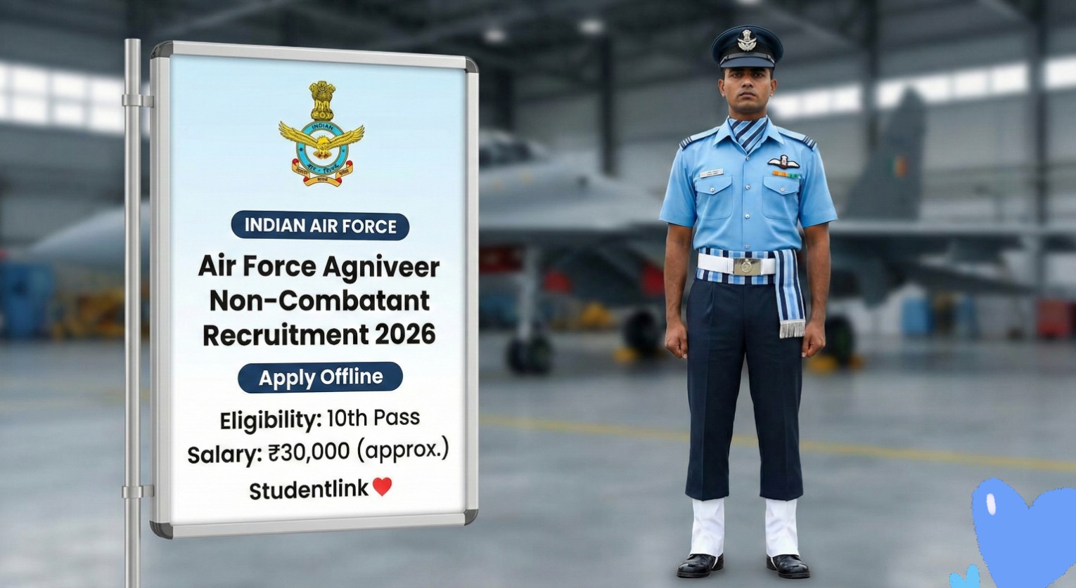 Air Force Agniveer Non Combatant Recruitment 2026 Apply Offline