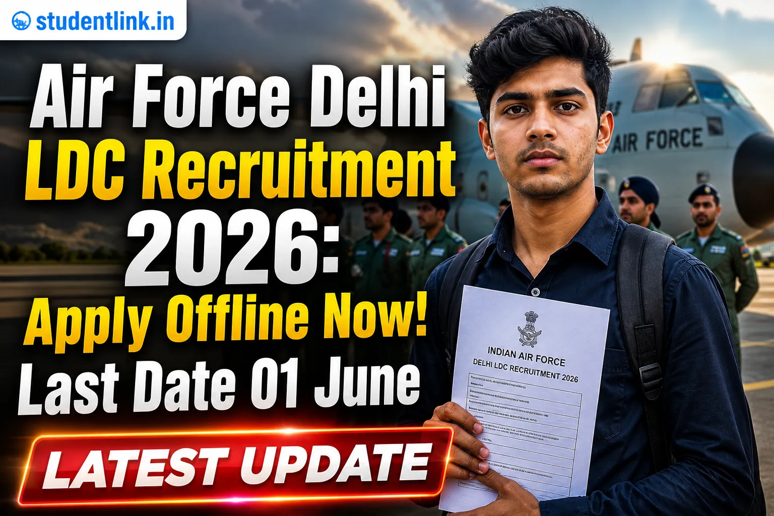 Air Force Station Delhi Recruitment 2026 LDC Vacancy