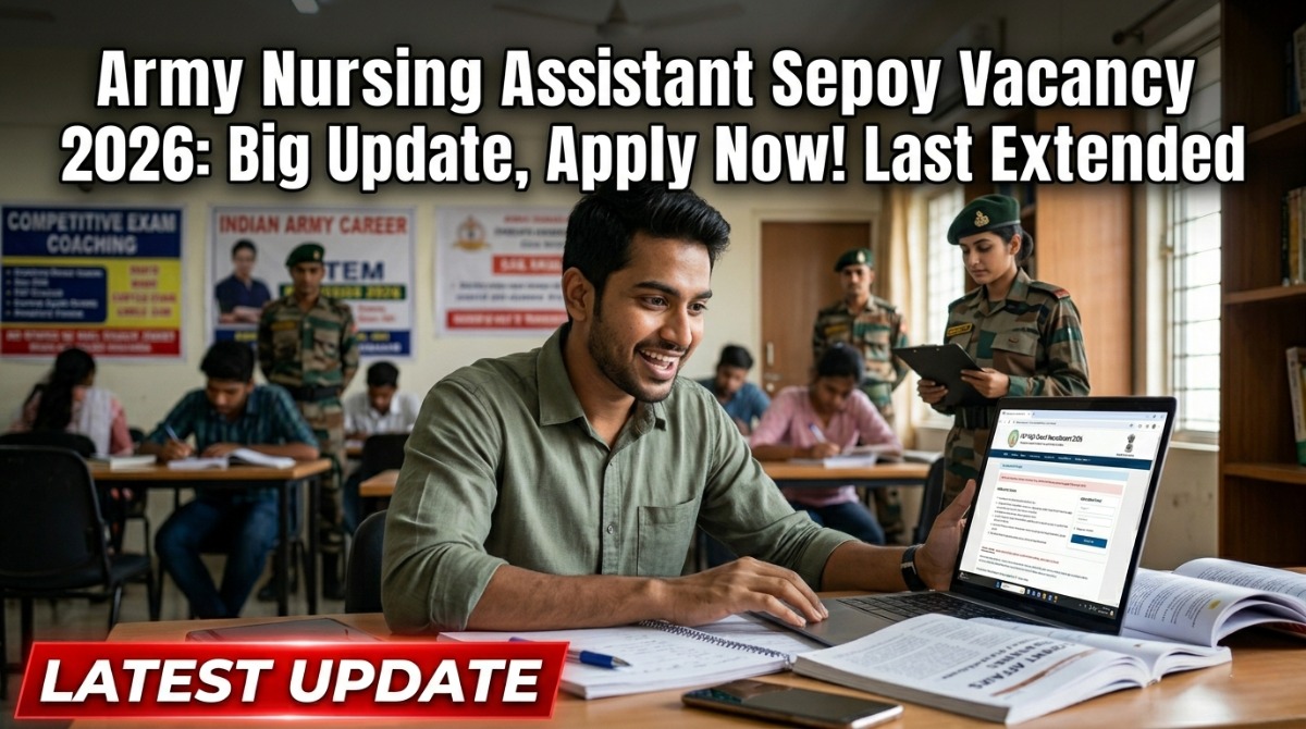Army Nursing Assistant Sepoy Pharma Vacancy 2026 Apply Online