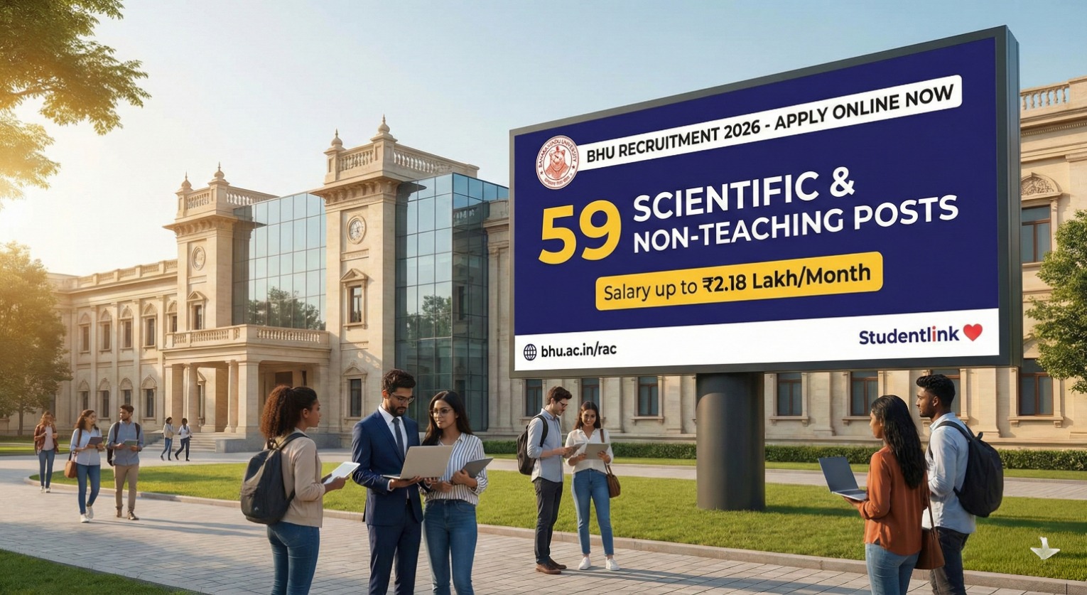BHU Recruitment 2026 Apply Online &ndash; Scientific, Technical and Non-Teaching Posts