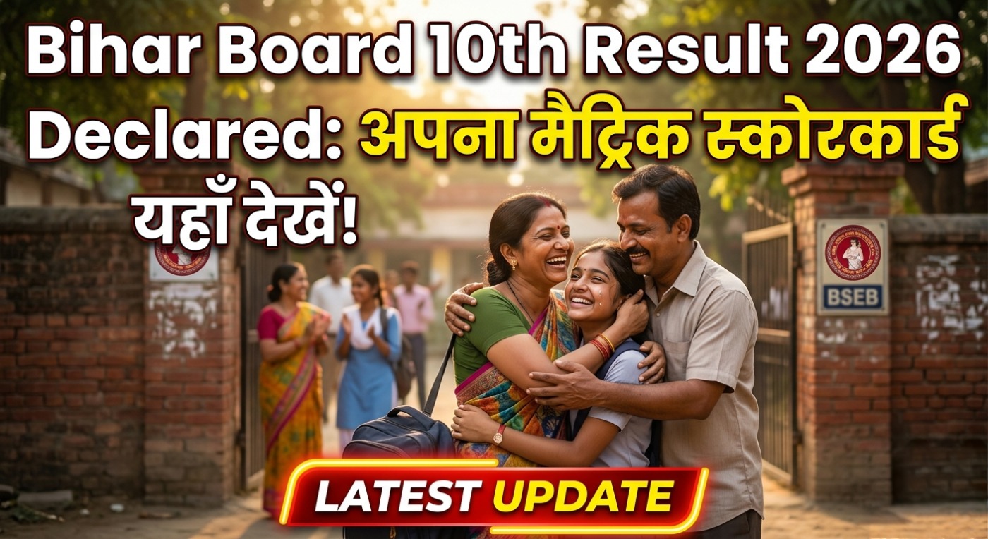 Bihar Board 10th Result 2026 Declared: अपना मैट्रिक स्कोरकार्ड यहाँ देखें!