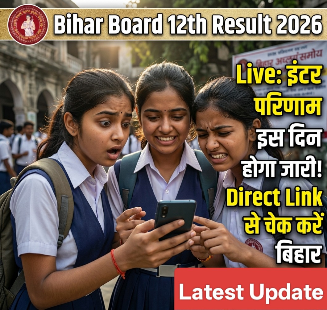 Bihar Board 12th Result 2026 Live Update: इंटर परिणाम चेक करें