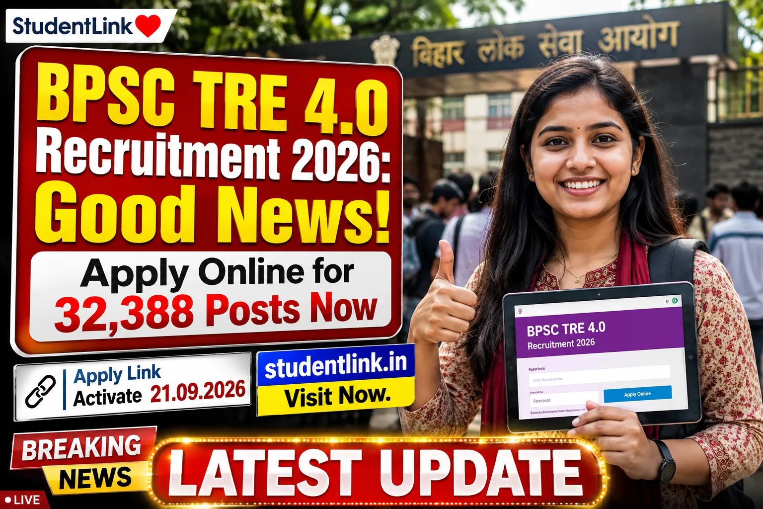 BPSC TRE 4.0 Recruitment 2026
