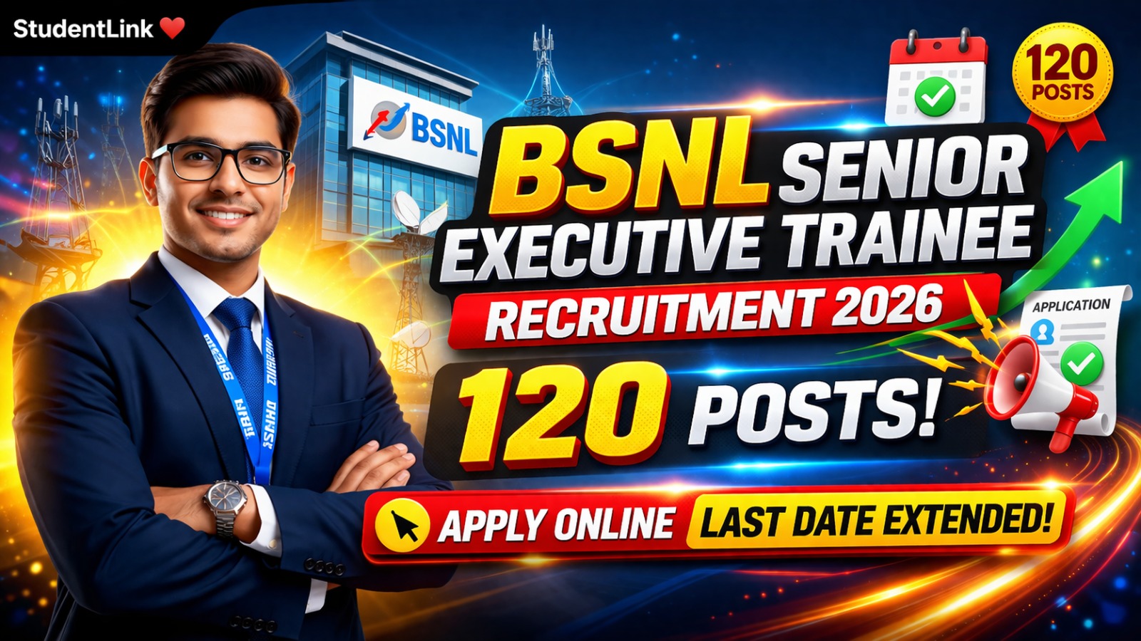 BSNL Senior Executive Trainee Recruitment 2026