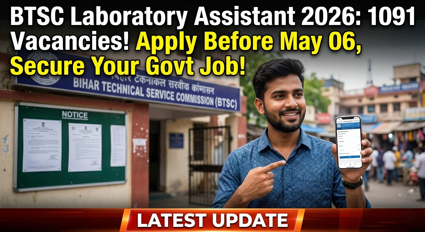 BTSC Laboratory Assistant 2026 Recruitment