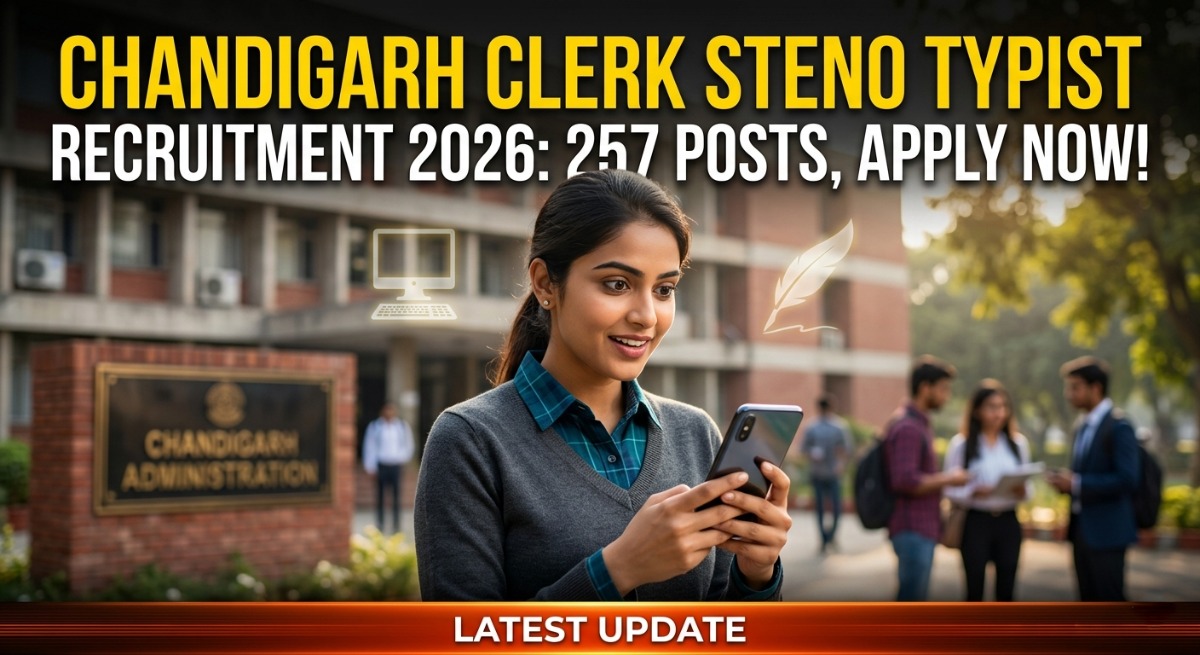 Chandigarh Clerk Steno Typist Recruitment 2026 Apply Online