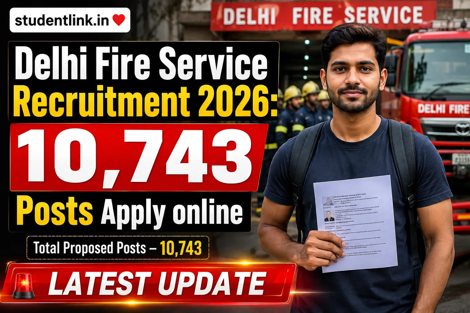 Delhi Fire Service Recruitment 2026