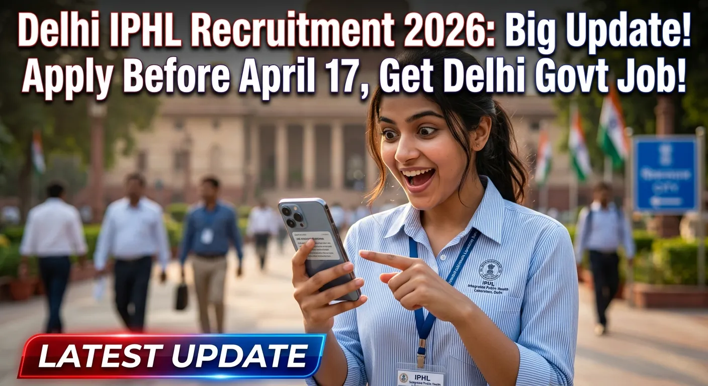 Delhi IPHL Recruitment 2026 Apply Online