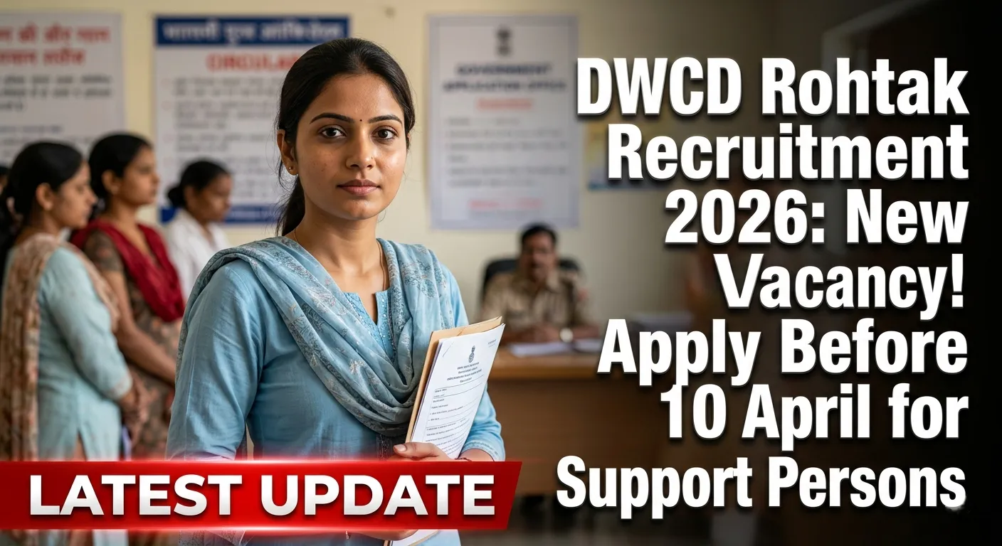 Department of Women and Child Development Rohtak Recruitment 2026