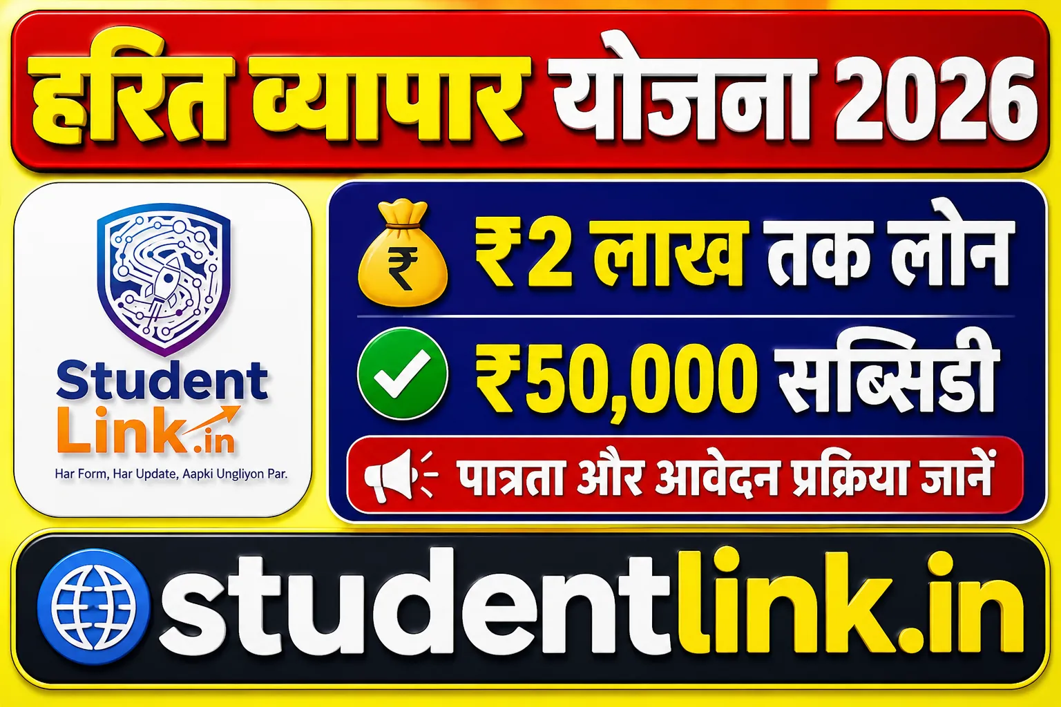 Harit Vyapar Yojana 2026: Green Business Loan & Subsidy