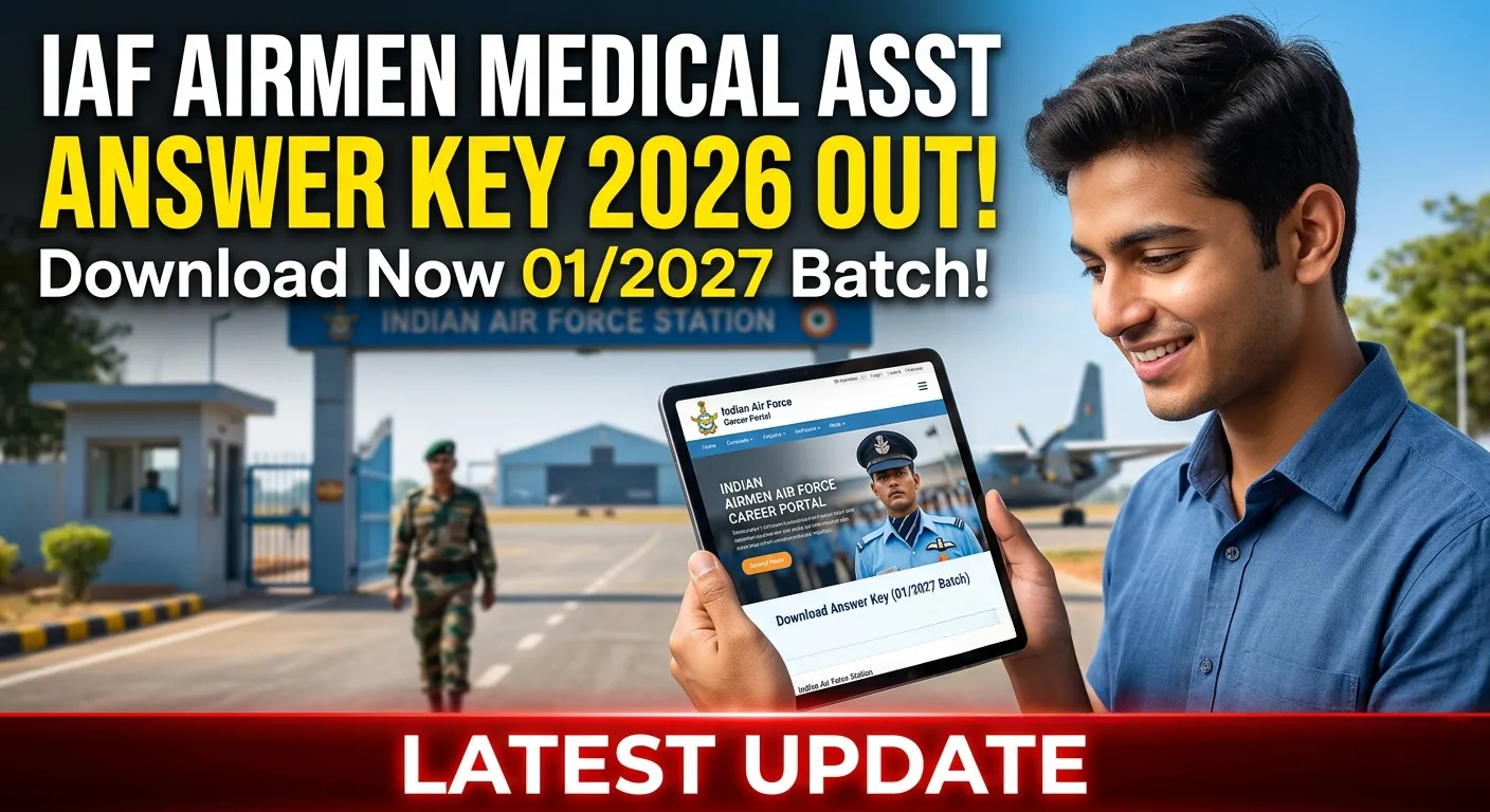 IAF Airmen Medical Assistant Answer Key 2026
