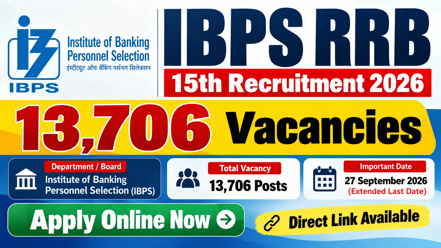 IBPS RRB 15th Recruitment 2026