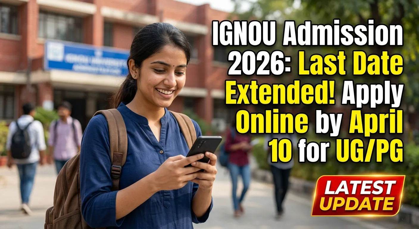 IGNOU Fresh Admission January 2026 Form Fill Up