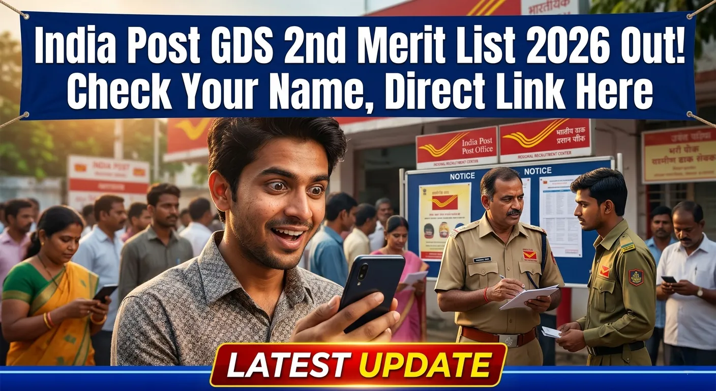 India Post GDS 2nd Merit List 2026 Download