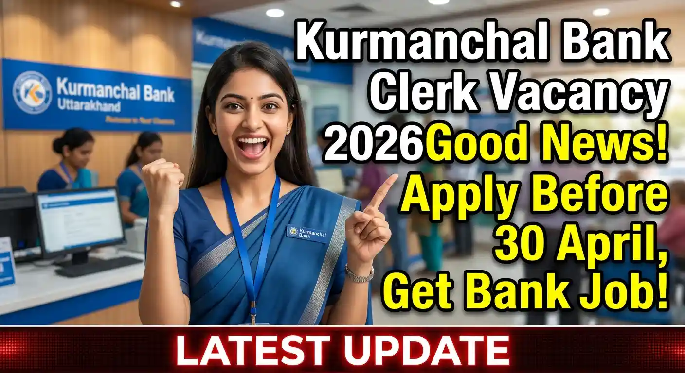 Kurmanchal Bank Clerk Vacancy 2026, 60 Posts, Uttarakhand Bank Jobs