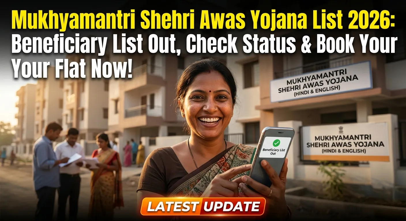 Mukhyamantri Shehri Awas Yojana List 2026 Beneficiary List Haryana