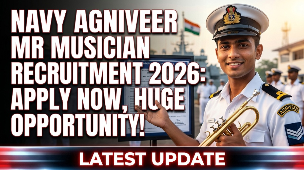 Navy Agniveer MR Musician Recruitment 2026 Apply Online