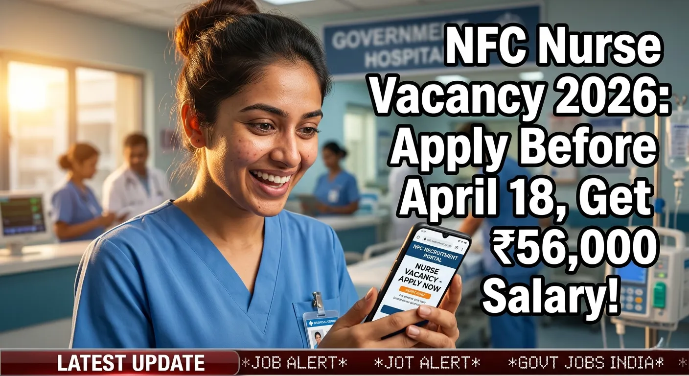 NFC Nurse Vacancy 2026, Nuclear Fuel Complex Nurse Recruitment, DAE Nurse Jobs