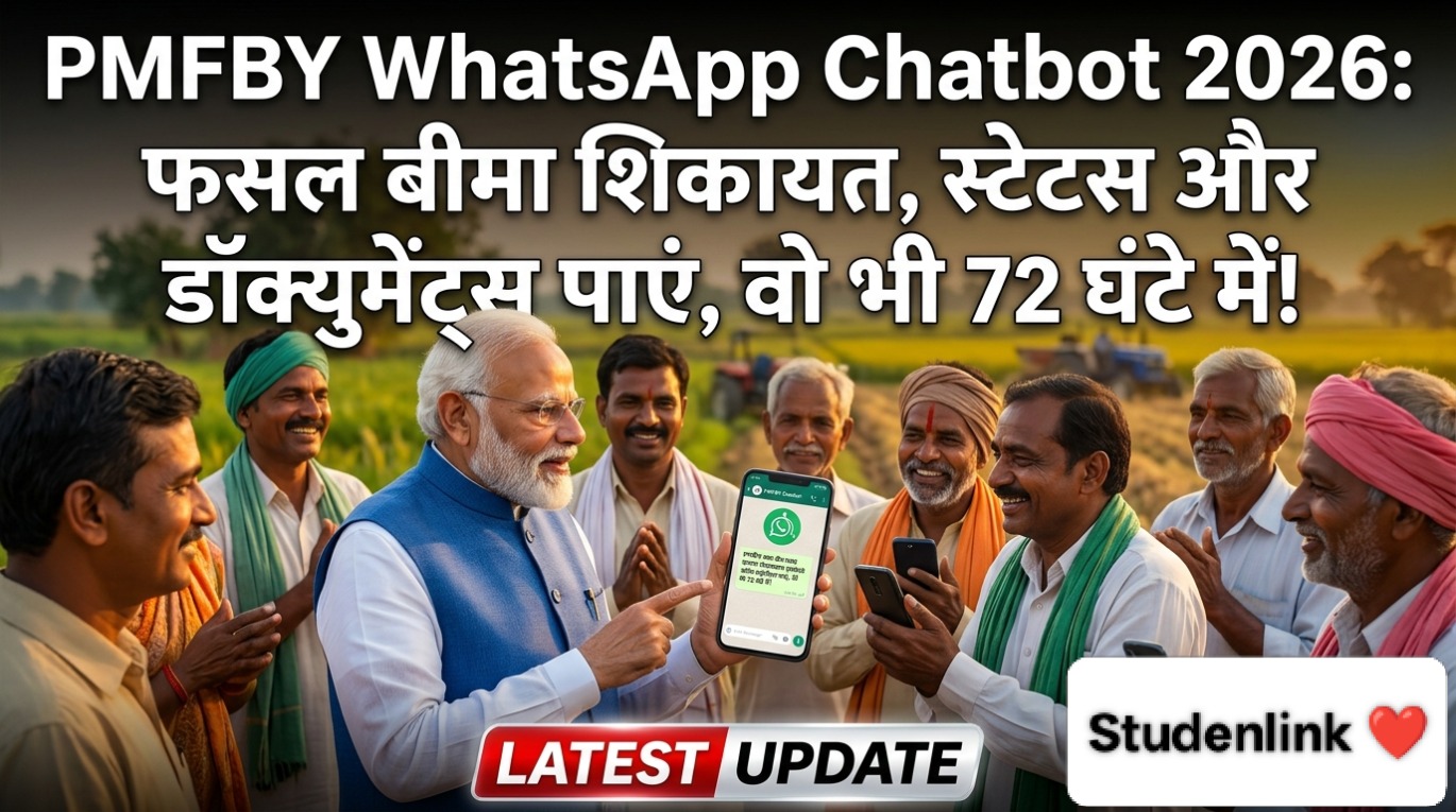 PMFBY WhatsApp Chatbot 2026: फसल बीमा शिकायत