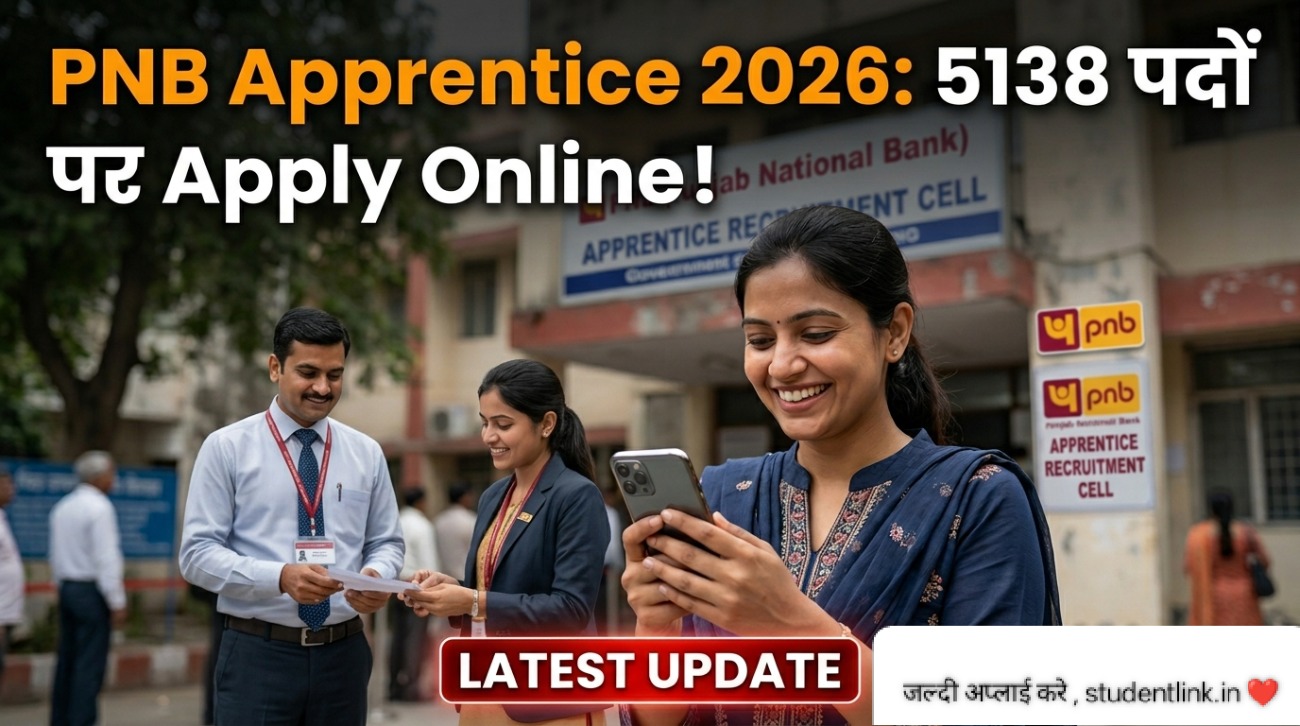 PNB Apprentice 2026: 5138 рдкрджреЛрдВ рдкрд░ Apply Online!