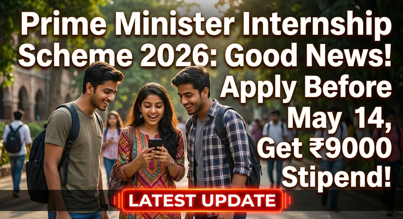 Prime Minister Internship Scheme 2026 Apply Online