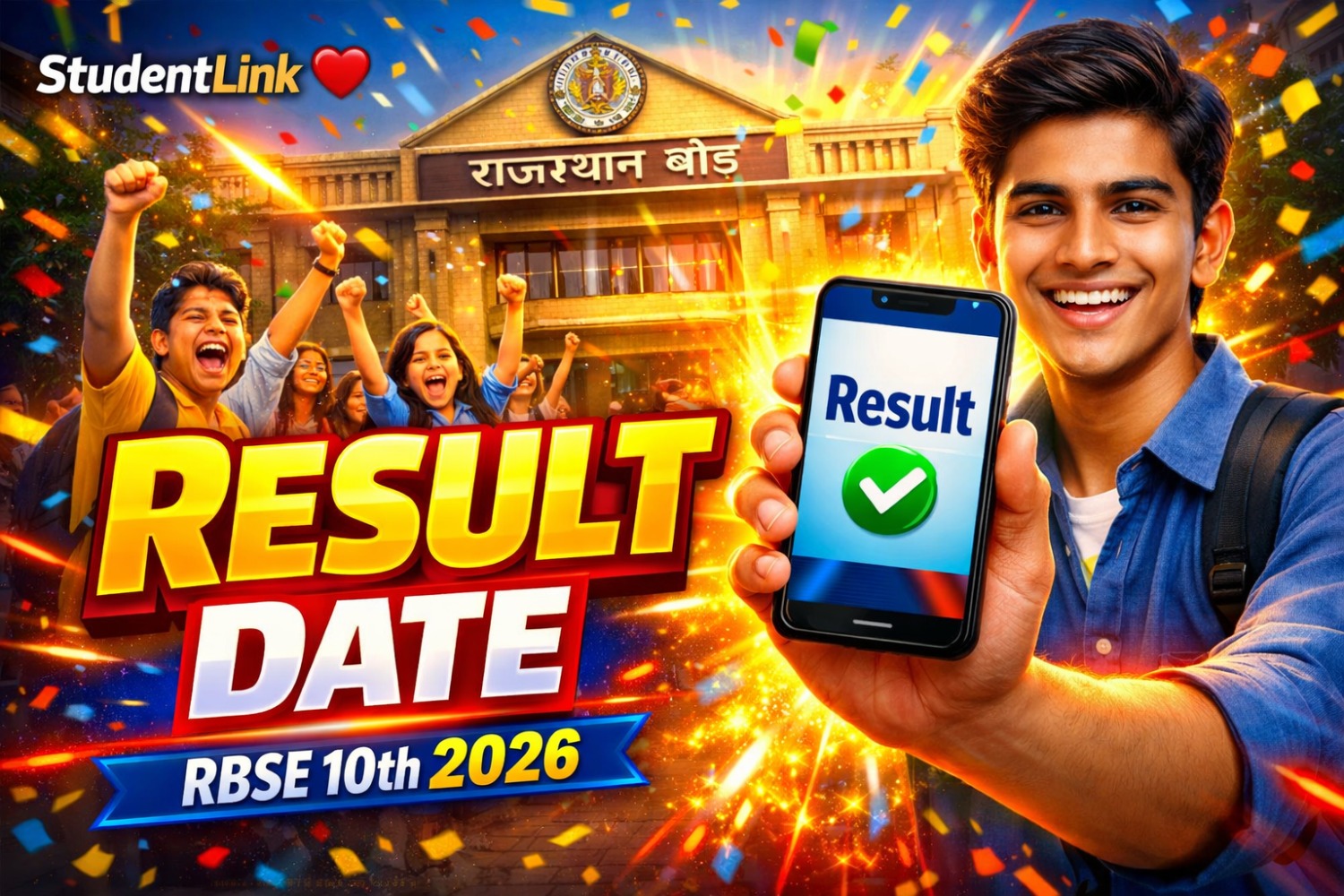 Rajasthan Board 10th Class Result 2026 Live Update