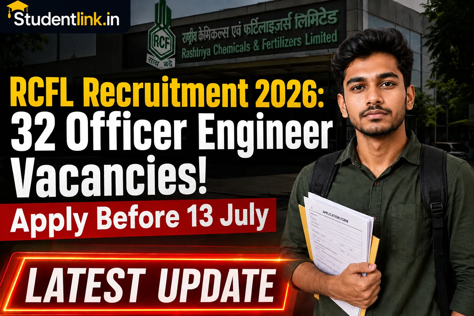 RCFL Recruitment 2026 Officer Engineer Apply Online