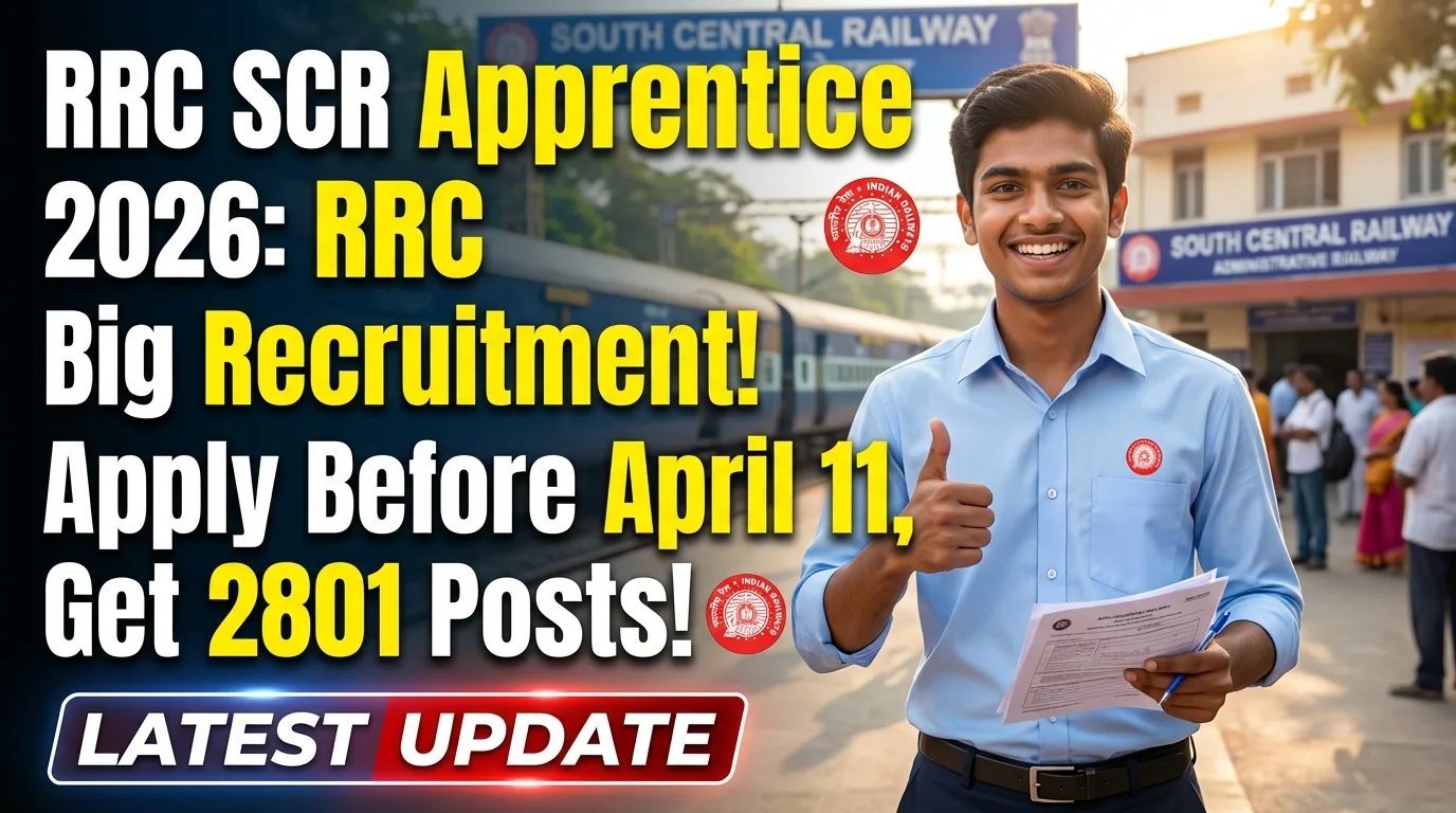 RRC SCR Apprentice 2026 Recruitment