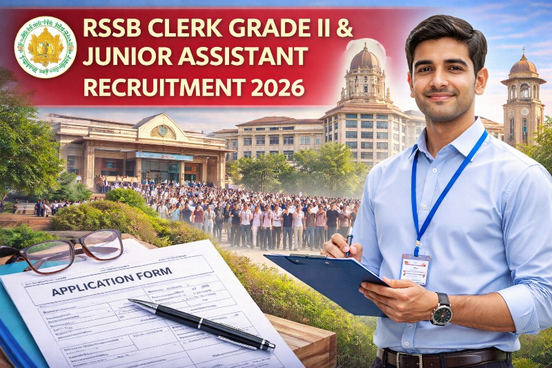 RSSB Clerk Grade II & Junior Assistant Recruitment 2026
