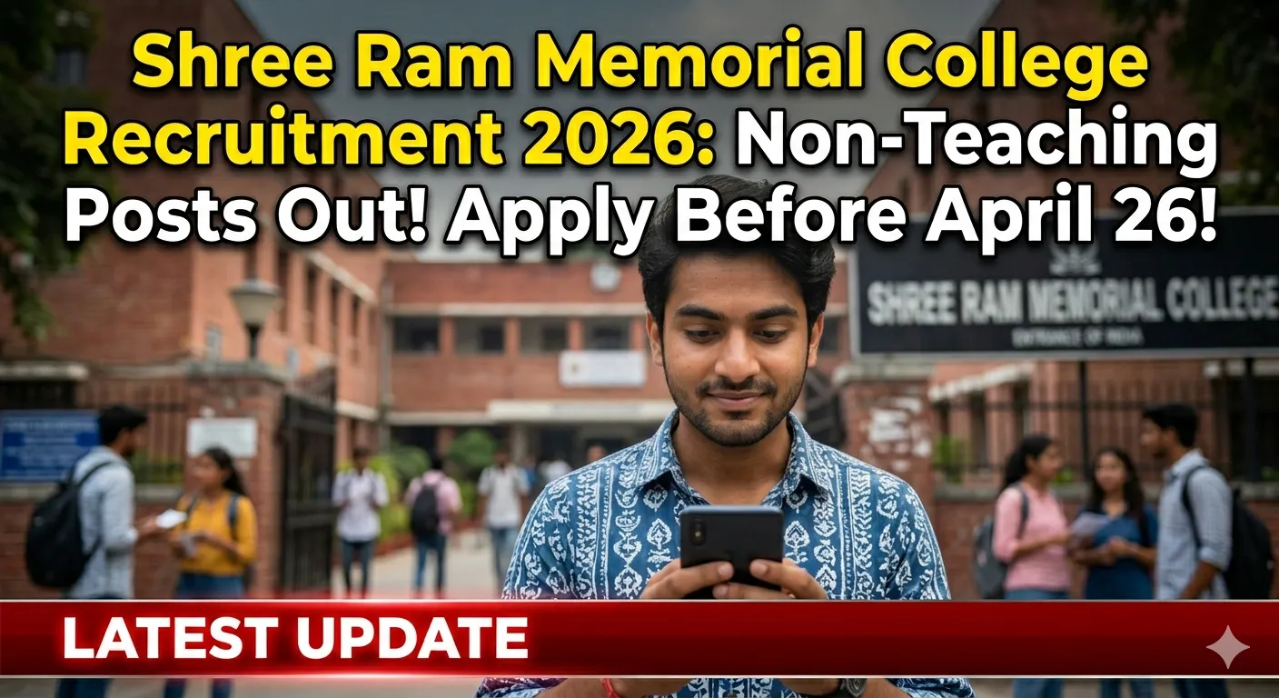 Shree Ram Memorial College Recruitment 2026 Non-Teaching Posts