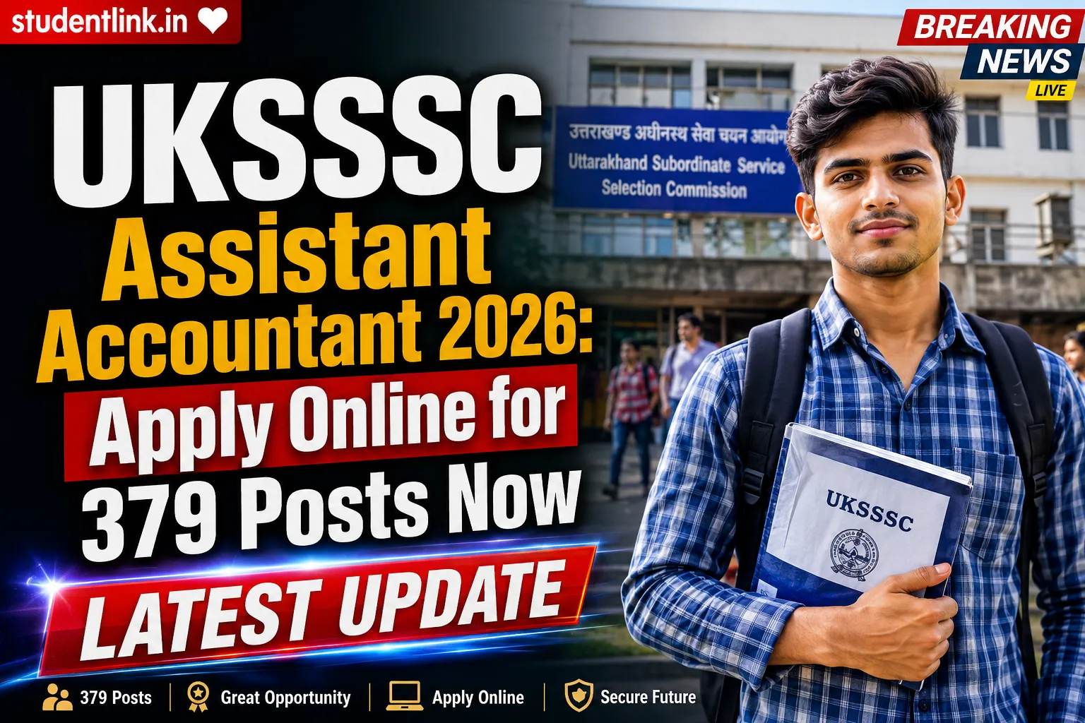 UKSSSC Assistant Accountant Recruitment 2026