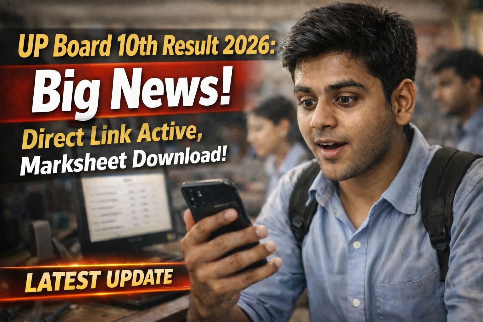 UP Board 10th Result 2026 Marksheet Download