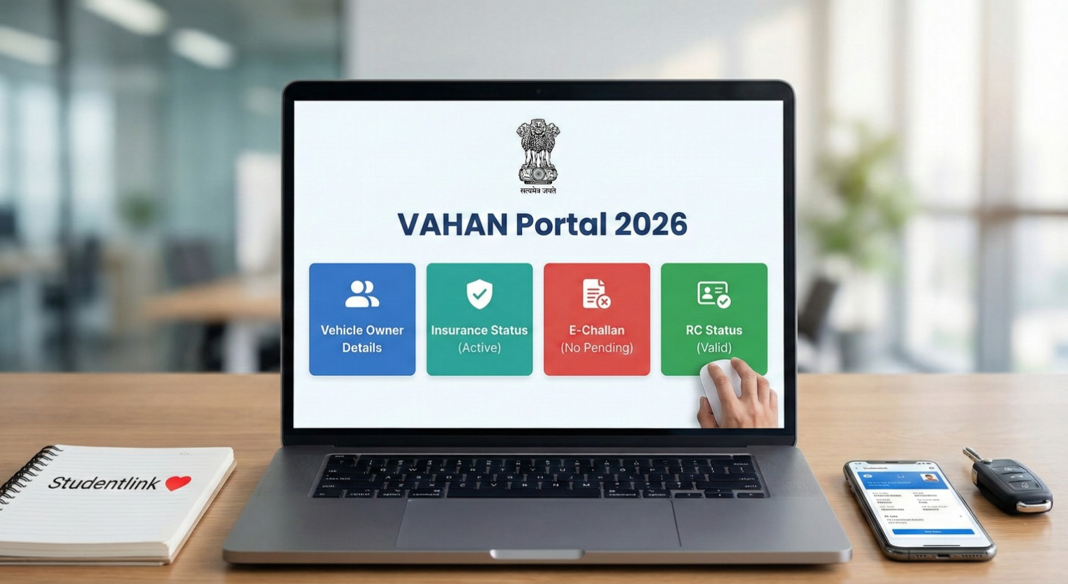 VAHAN Portal 2026 Vehicle Details Check Online